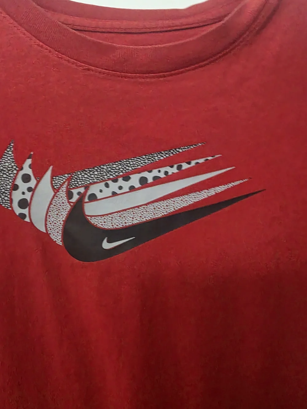 Nike Red Short-Sleeve Graphic Tee